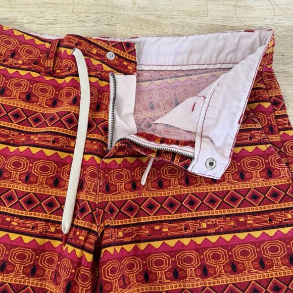 Altamont 2013 Exhiled Short Grunge Cotton Vintage Skater Tribal Drawstring Sz 33 - Picture 7 of 16